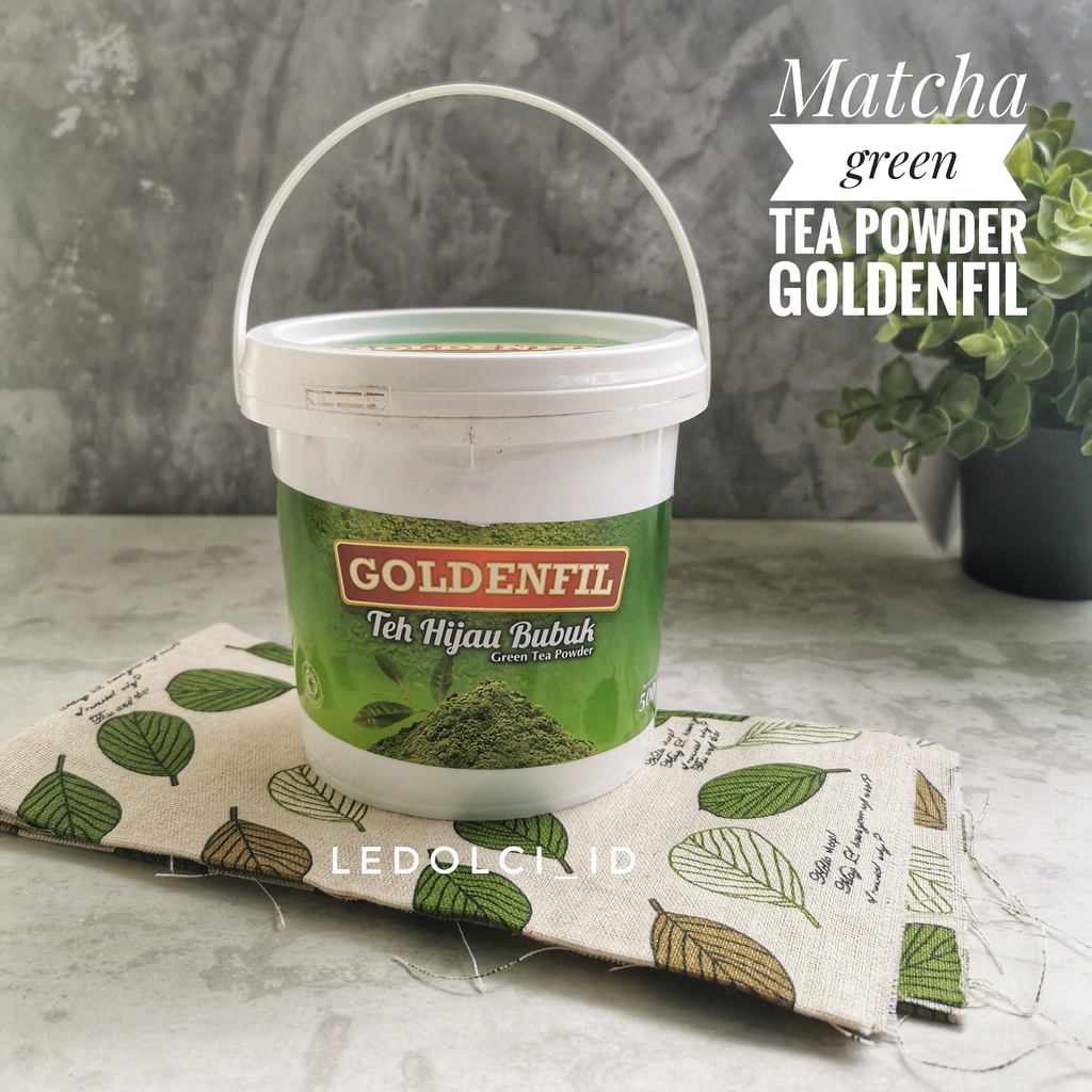

GOLDENFIL MATCHA POWDER BUBUK | TEH HIJAU BUBUK (1 EMBER = 500 GRAM)