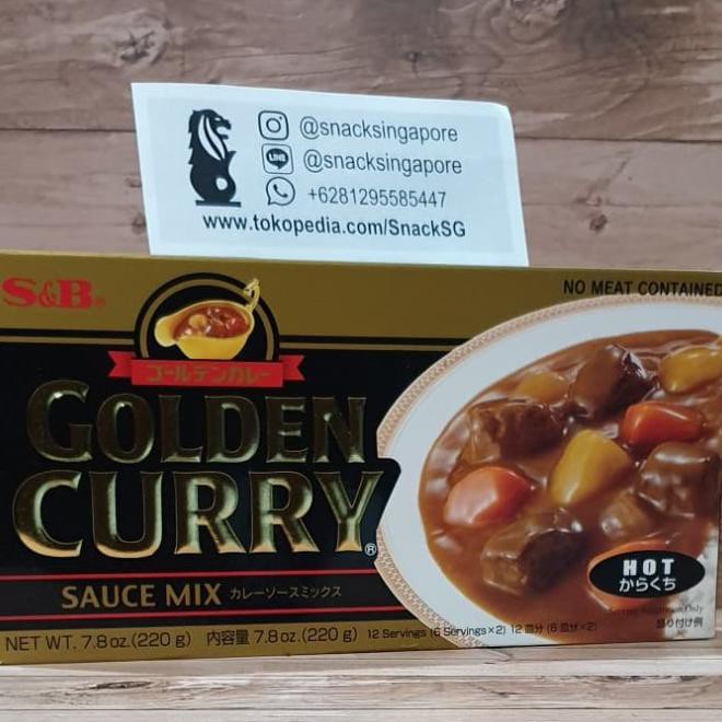 

YRXD S&B GOLDEN CURRY 220 G (MILD/MEDIUM HOT/HOT/EXTRA HOT) - MEDIUM HOT TH09