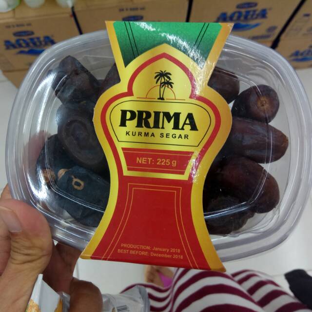 Prima Kurma Segar 225gr  Shopee Indonesia