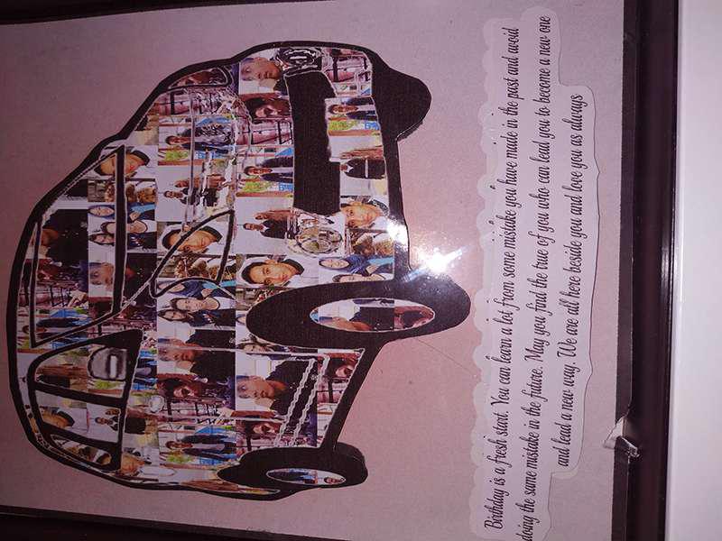 Scrap Frame Po Up ( Hiasan Dinding Custom Termurah Desain Kaligrafi Wedding Termurah