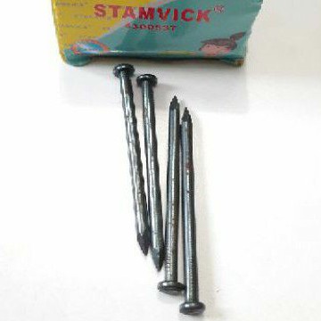 Paku Tembok 2-1/2&quot; / Paku Beton Hitam Harga Per Kotak (D4201)