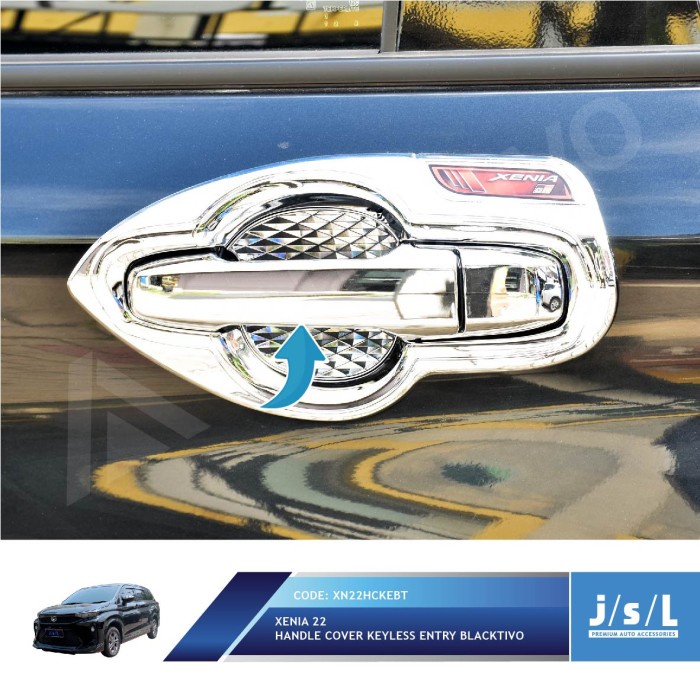 Cover Handle All New Xenia 2022 JSL Chrome Keyless