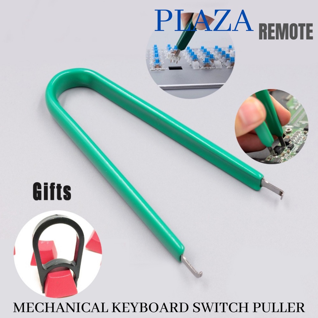 MECHANICAL KEYBOARD SWITCH PULLER - Bahan Logam Tebal Rubber Grip