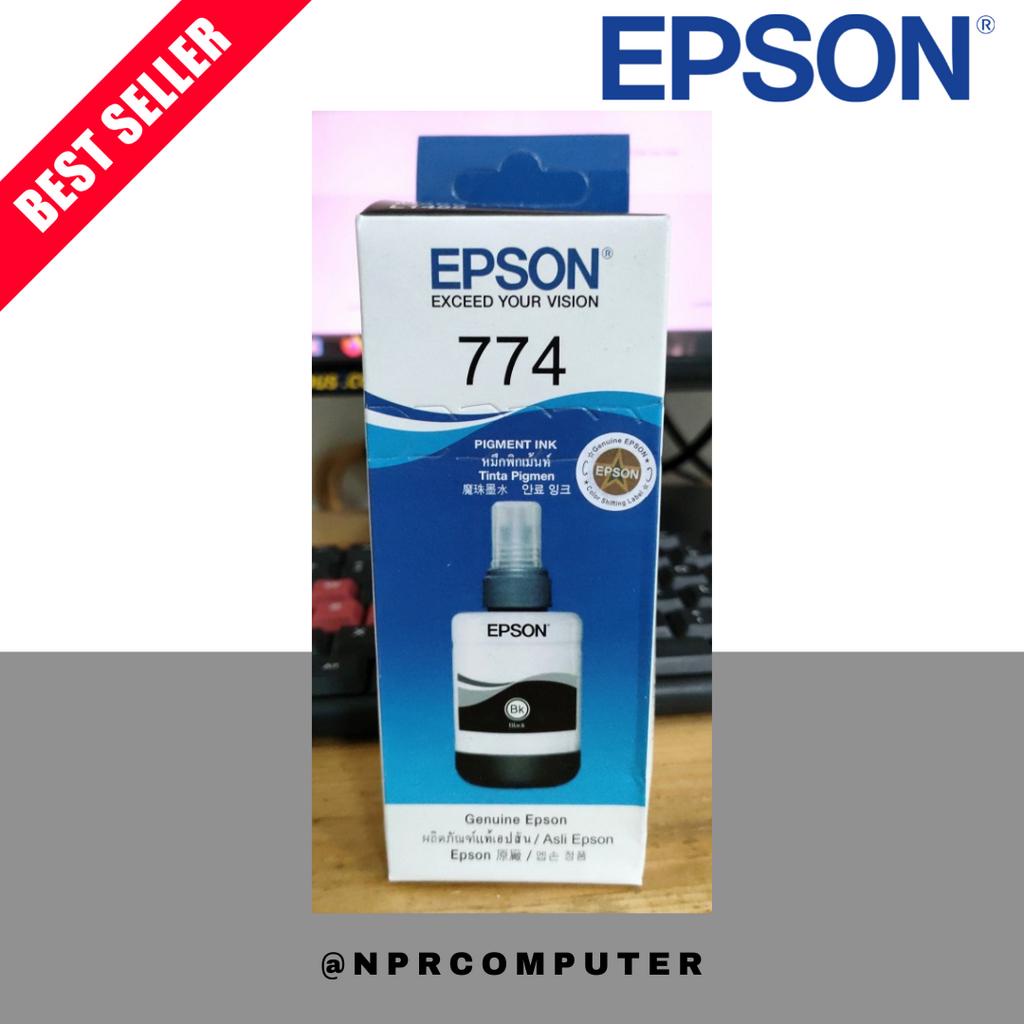 Tinta Epson Ink C13T774100 Tinta 774 T7741 Printer L1455