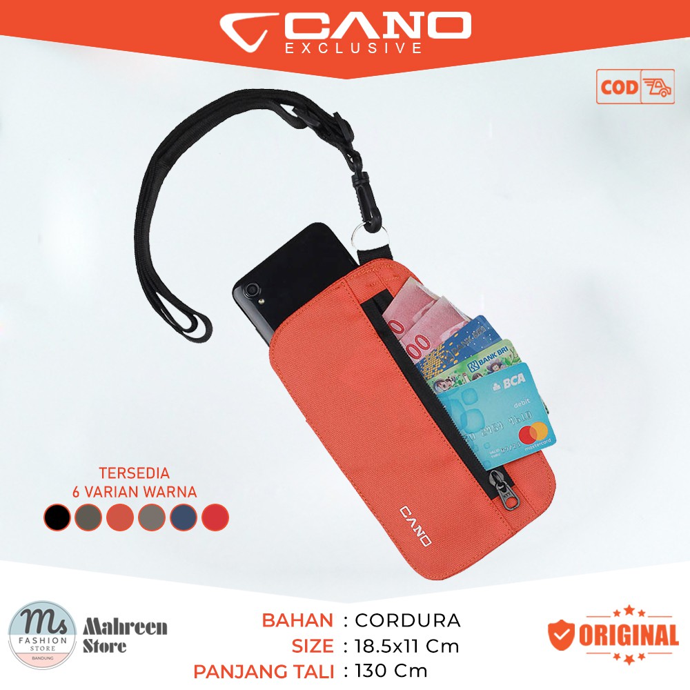 Sako Wallet Tas Dompet Kalung Mini Multi Fungsi Pria Wanita - Cano 029