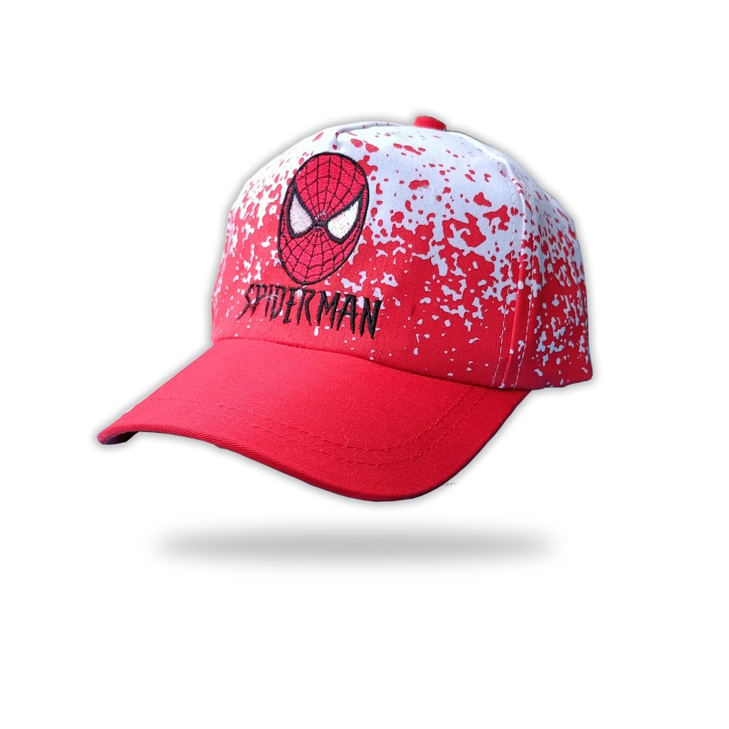 Topi Anak Laki Laki Perempuan SP 1 M 2 Cowok Cewek 3 4 5 6 7 8 9 10 Tahun  Baseball Karakter Sablon-1