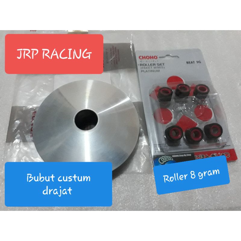 Rumah roller pulley bubut custum racing HONDA SCOOPY FI bubut modif