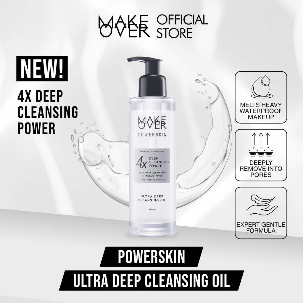 Makeover Powerskin Ultra Deep Cleansing Oil 190ml