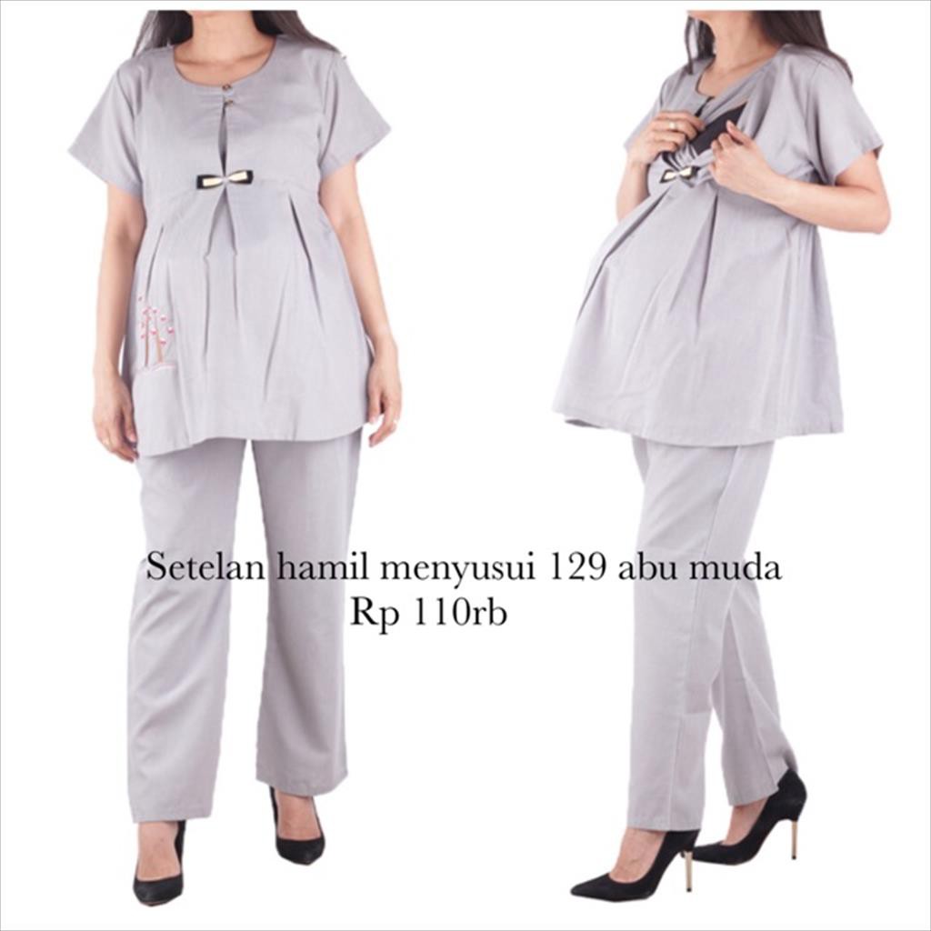 Setelan hamil menyusui 129* baju hamil