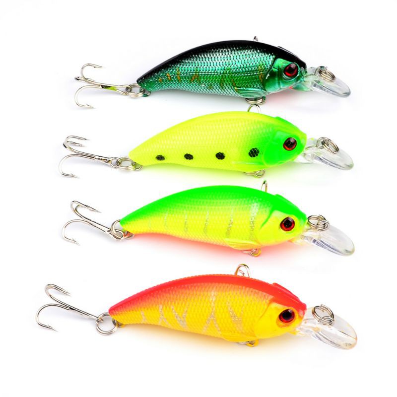 Umpan Pancing Minow Fishing Lure minnow Crankbait floating ultralight 7,5cm 8,3gram