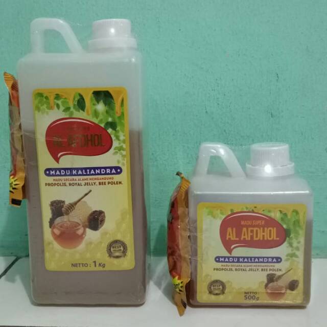 

Madu Kaliandra Asli / Madu Murni / Kemasan 500 ml / Gratis jahe merah super sachet