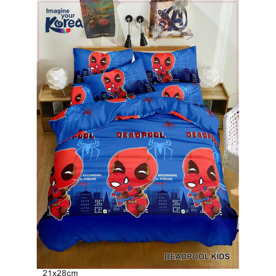 SEPREI SPIDERMAN UK 160X200 TERLARIS