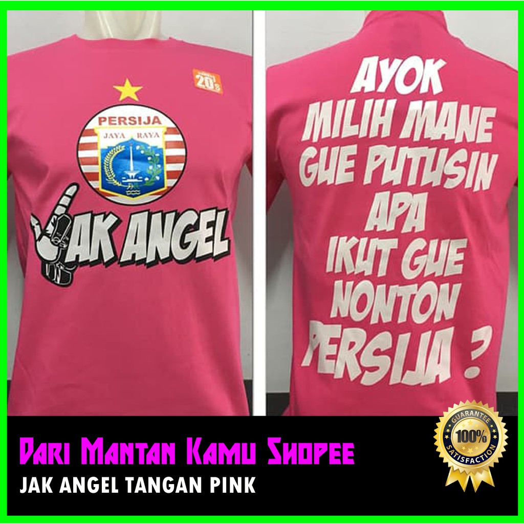 KAOS BAJU DISTRO BOLA MURAH The Jak Mania JakMania PERSIJA Jak Angel