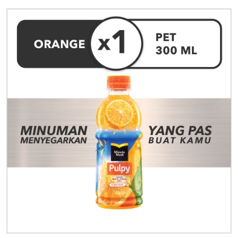 PULPY ORANGE PET 300ML