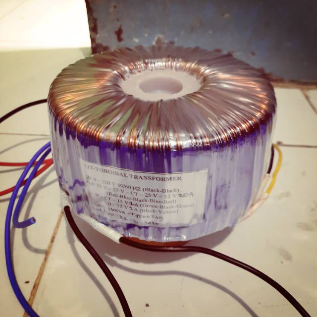 Trafo toroid trafo donat 20A ct25v 32v
