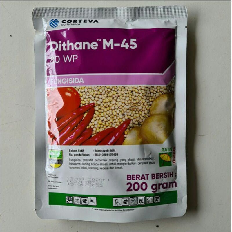 Dithane M-45 80WP 200Gr Fungisida Pengendali Hama Jamur Pada Daun
