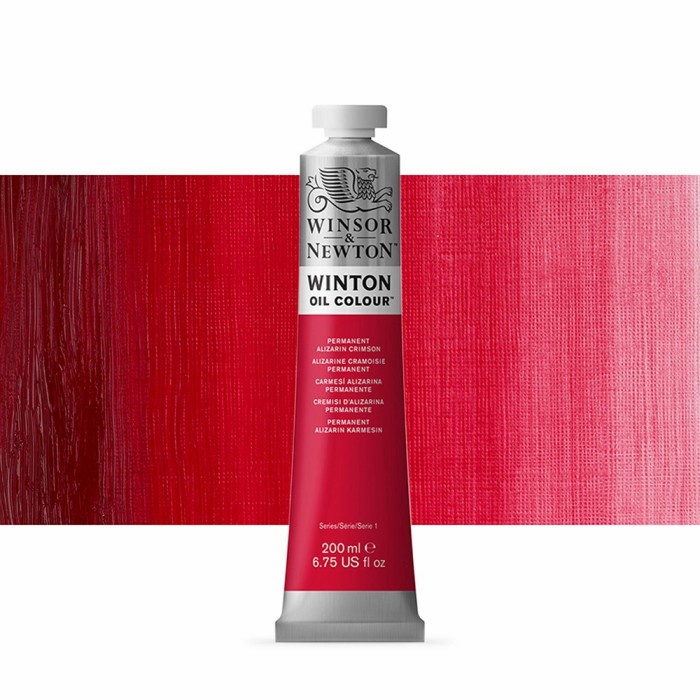 

Spesial Cat Minyak Winton Oil Colour 200 Ml Permanent Alizarin Crimson Winsor Bagus