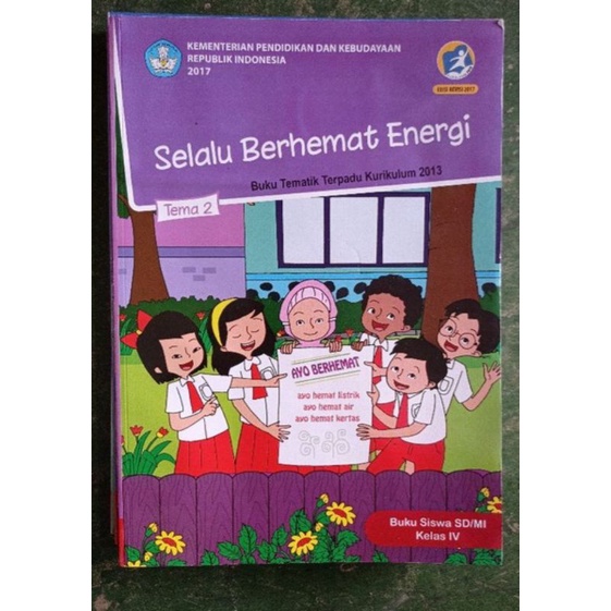 Buku Tematik SD Kelas 4 Tema 2 " Selalu Berhemat Energi"