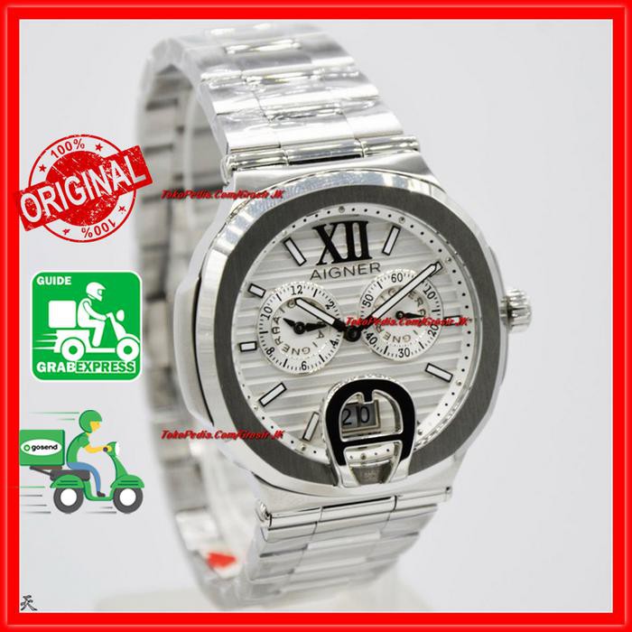 DISKON READY STOCK JAM TANGAN AIGNER PRIA | JAM AIGNER COWOK ORIGINAL 