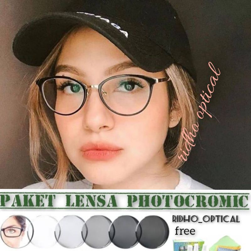 kacamata cateye/kacamata photocromic/kacamata minus/kacamata antiradiasi 1770