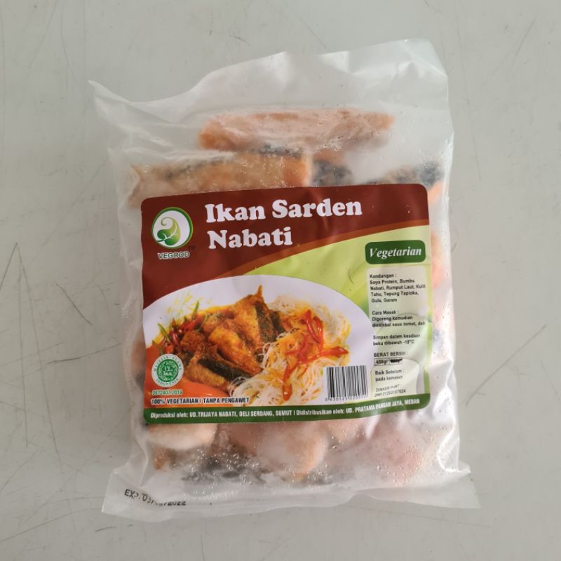 

Vegood Ikan Sarden Nabati 450gr Vegetarian