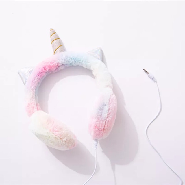 (P) Headphone bando for Zoom / Google meeting - with mic - stereo headphone