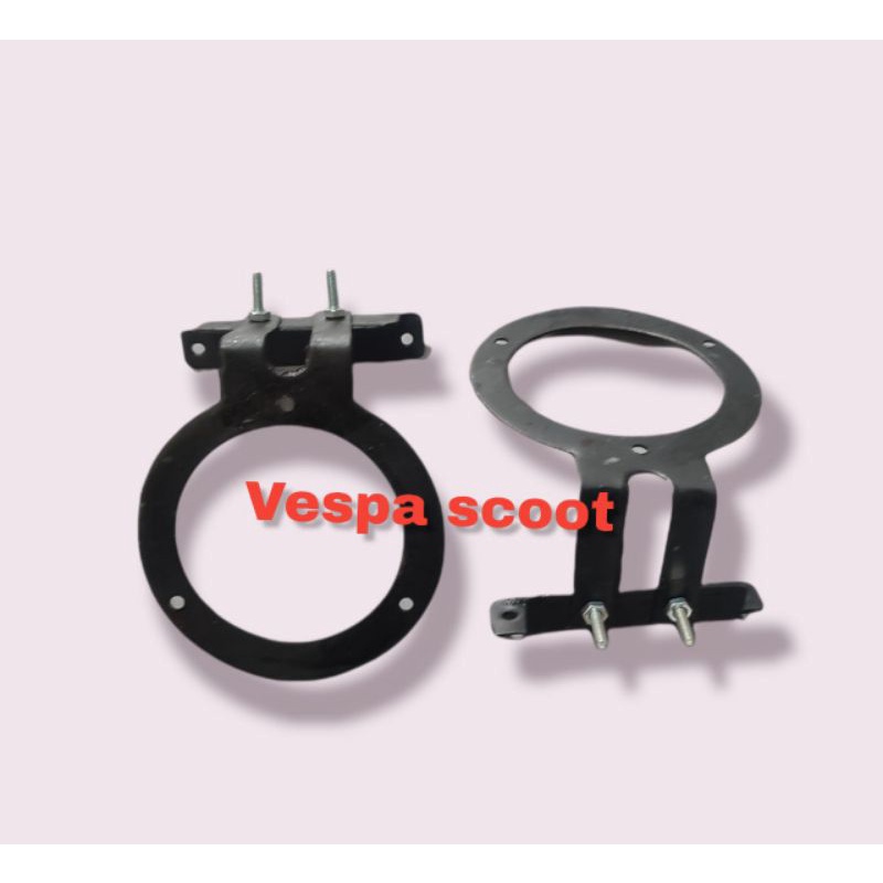 tempat plat nomer depan vespa pts dudukan plat nomor vespa pts