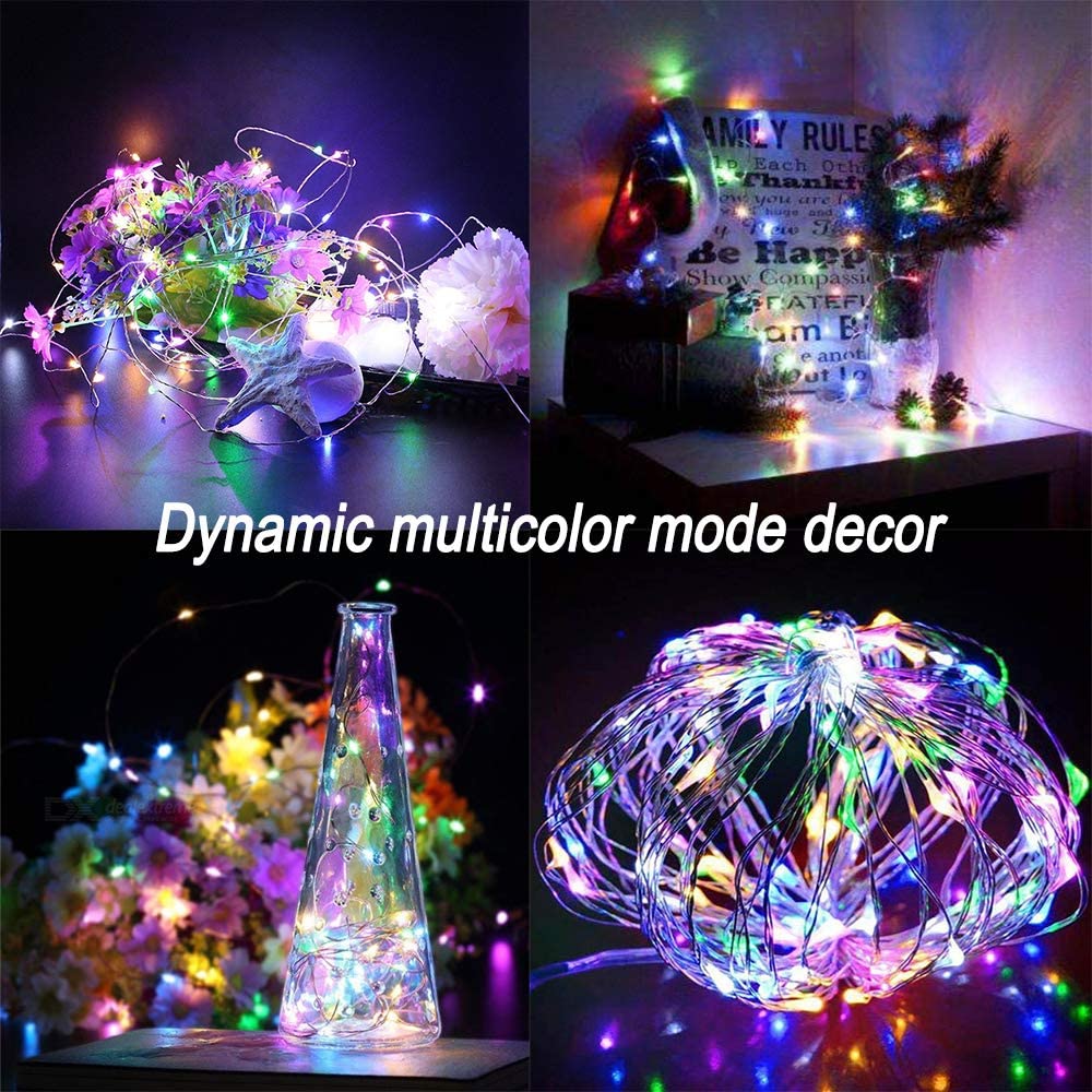 2M/5M/10M  USB Plug In String Fairy Lights / USB LED String light Fairy Christmas Copper Wire Lights /Waterproof Fairy Lights For Christmas Wedding Party Decoration