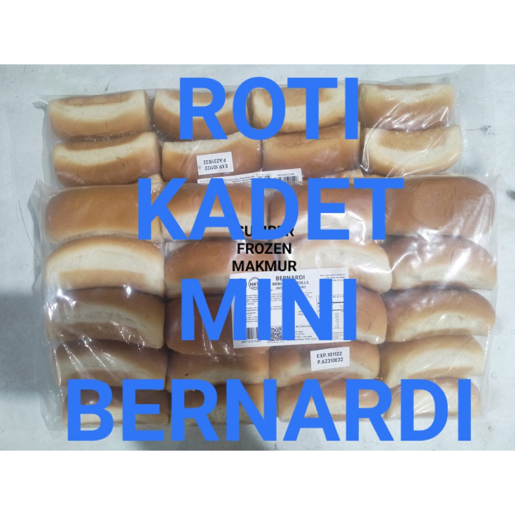 

roti kadet mini bernardi 580 sumber frozen makmur