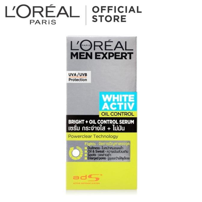 Lucu Loreal Men Expert White Activ Oil Control Serum Wajah Pria Oilfree Sale!!!