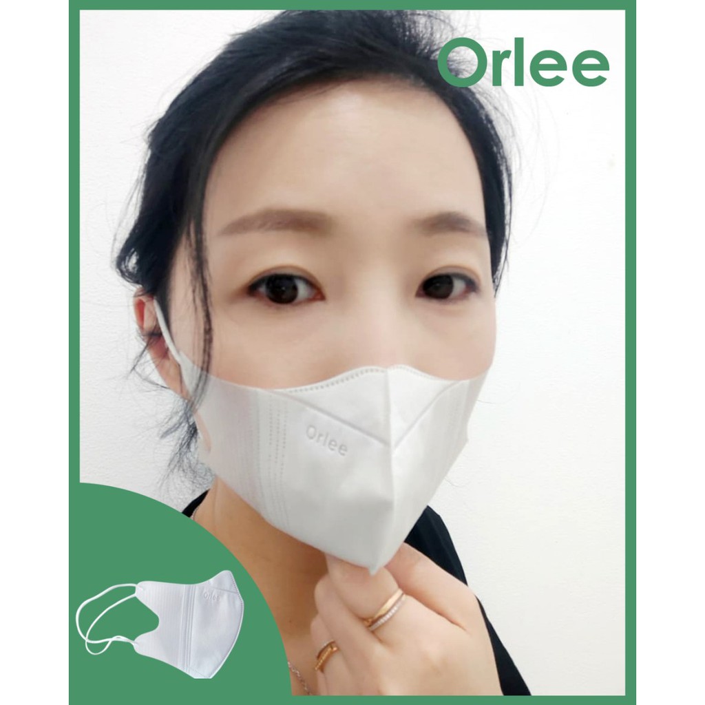 Orlee Masker Earloop Duckbill 3D Earloop 3Ply 3 Ply Kemenkes isi 10 pcs