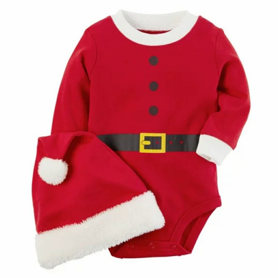 Santa Baby romper Costume christmas costume baju kostum natal bayi