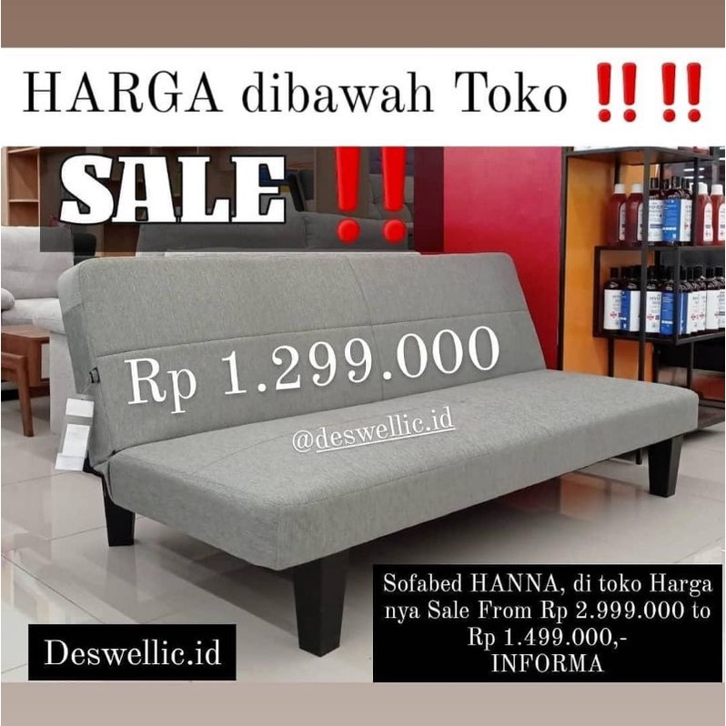 Hanna Sofa Tidur INFORMA TERMURAH