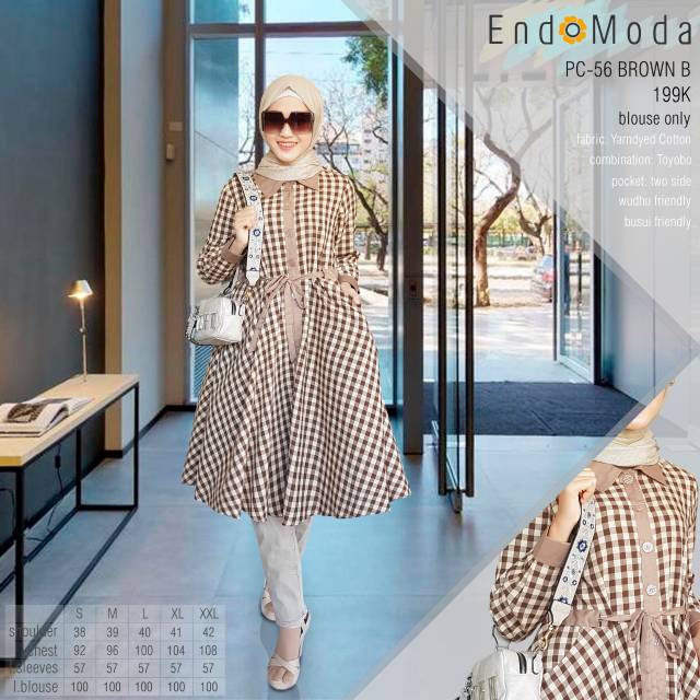 Tunik cantik Endomoda Pc 56 B
