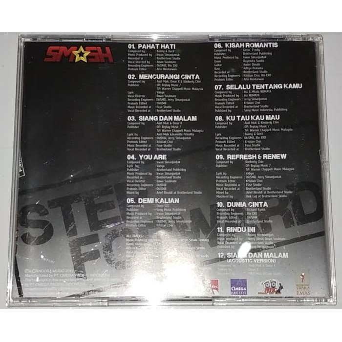 Cd Musik Dvd Musik Cd Smash Step Forward Shopee Indonesia