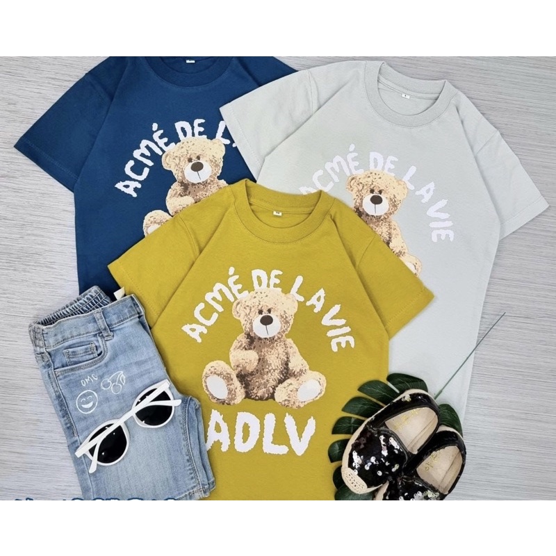 tshirt ADLV sale kaos premium/ kaos katun adem hits anak-anak 1-6 tahun bagus motif karakter lucu mu