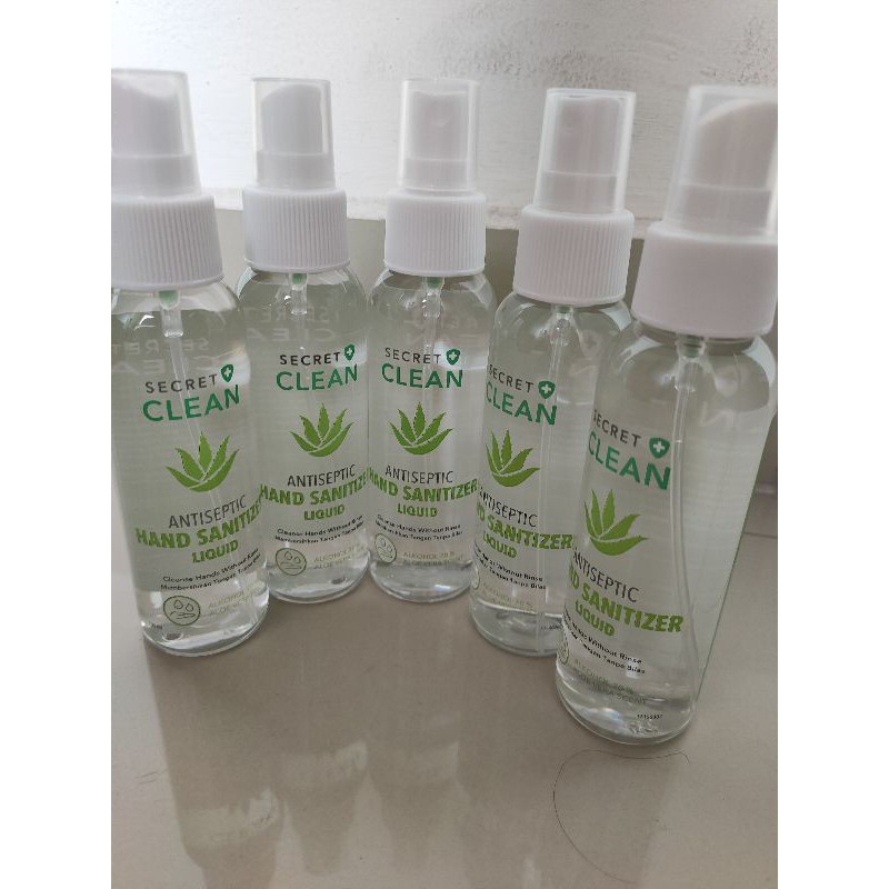 Hand Sanitizer Secret Clean