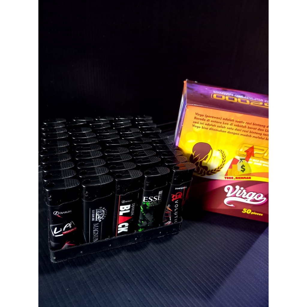 Korek Api Non Bara Korek Api G2000 Virgo Pemantik Api Magnetic Premium