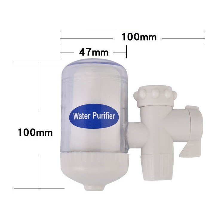 0482 Transparan Water Purifier SWS Filter Penyaring Keran Air