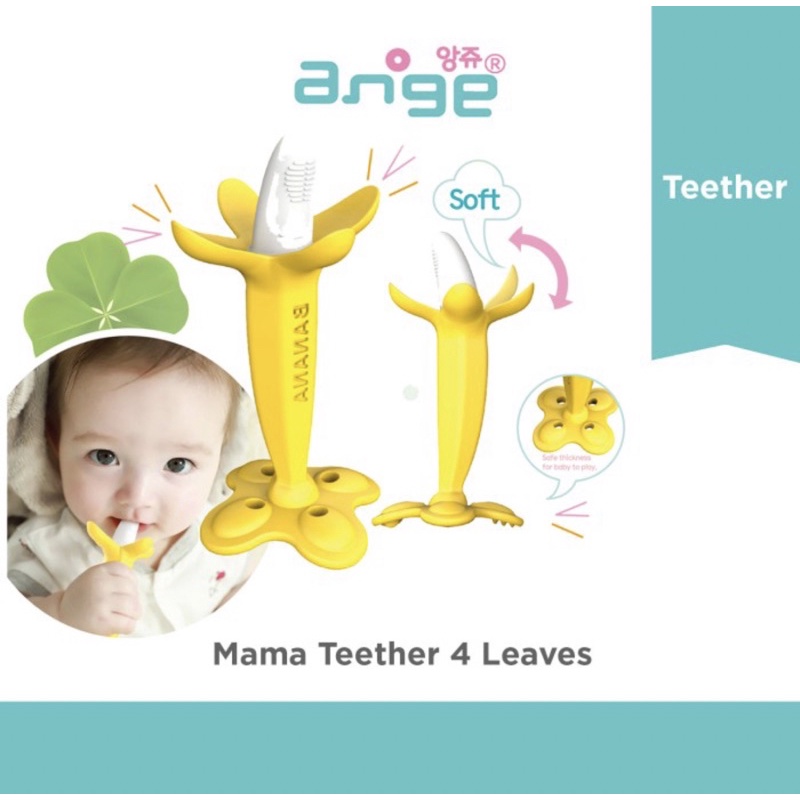 ANGE  BANANA Toothbrush Teether/Gigitan bayi