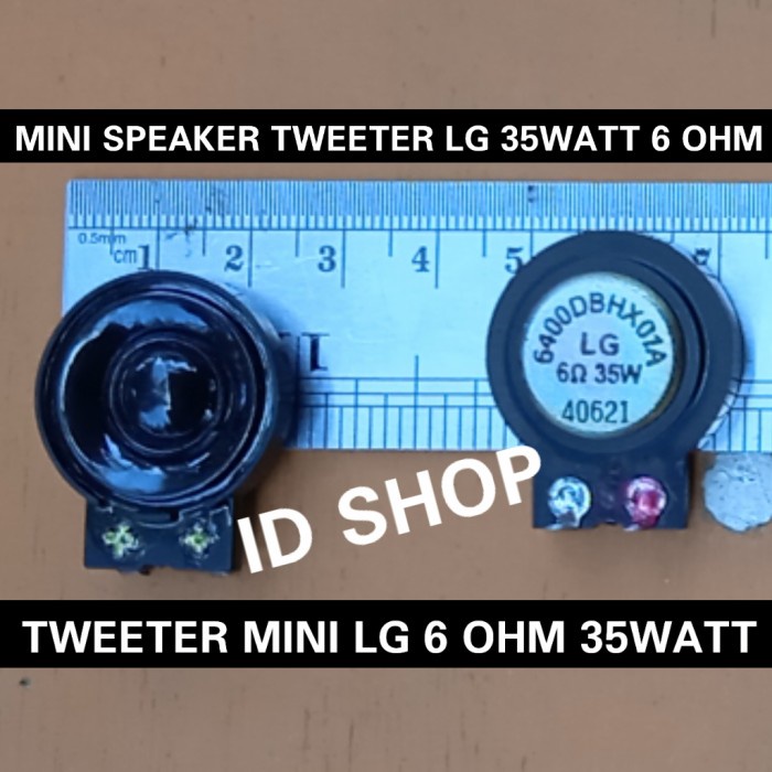 MINI Speaker Tweeter LG 35 Watt 6 Ohm Sepiker Tuiter Twiter LG 1 BIJI(Y1Y0) speker bloetooth Wireles