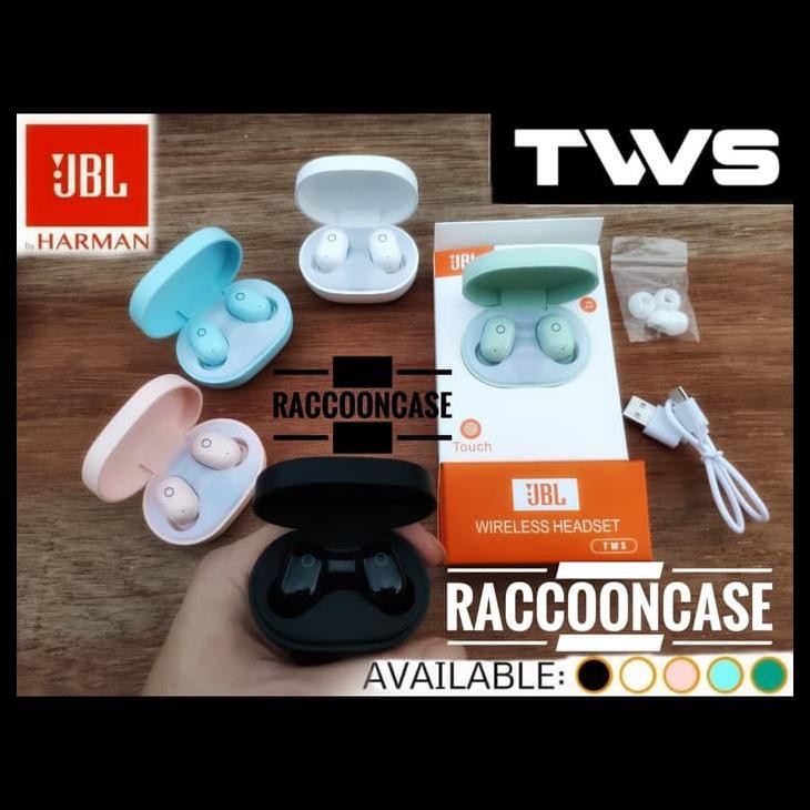 JBL WIRELESS HEADSET BLUETOOTH SUPER BASS JBL EARPHONE AIRBUDS JBL