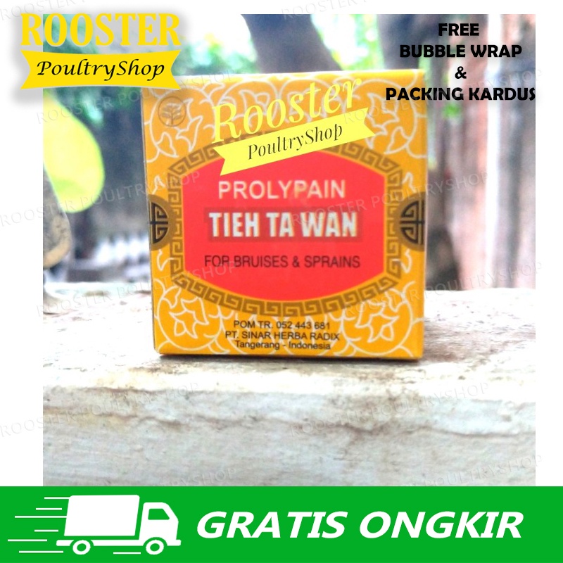 TeTawan Tieh Ta Wan Obat Memar Bengkak Ayam