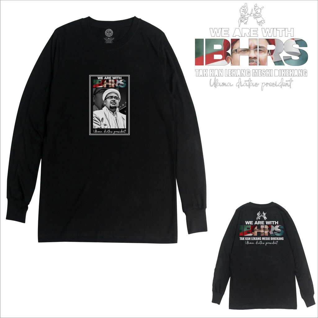 KAOS PANJANG PENDEK HABIB RIZIEQ SIHAB MAJLIS PECINTA HABAIB DISTRO TERBARU ORIGINAL 2022