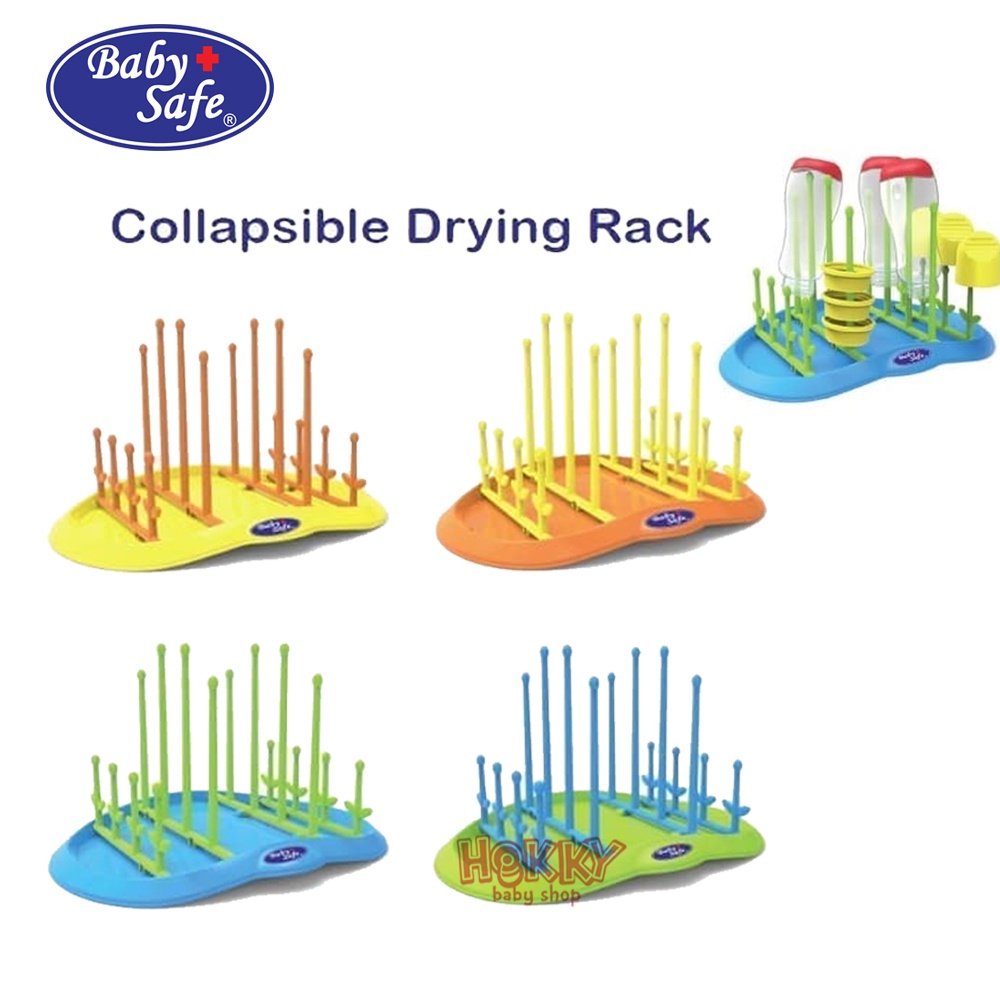 Baby Safe Collapsible Drying Rack DR003 - Rak Pengering Botol Susu