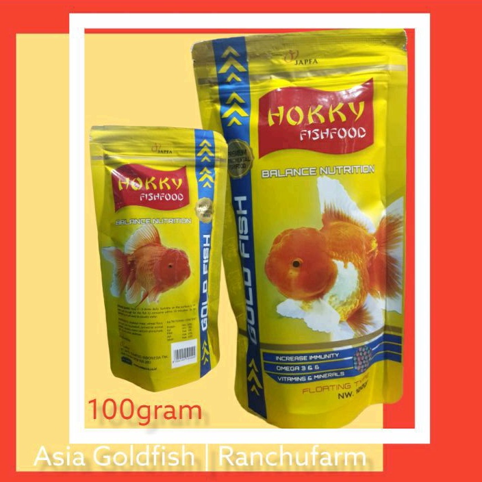HOKKY GOLDFISH BALANCE NUTRITION | Pelet Ikan Makanan Ikan Koki