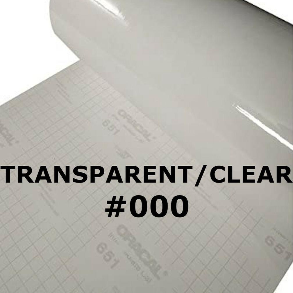 [Per 1 Meter] Oracal 651 000 Transparent Clear Transparan Gloss Matte Doff Kilap Lebar 126Cm Origina
