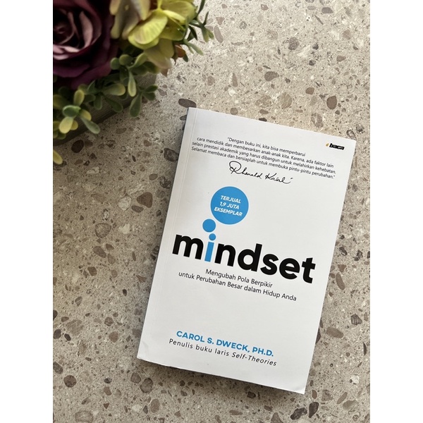 PRELOVED BOOK - Mindset by Carol s Dweck (real pic)