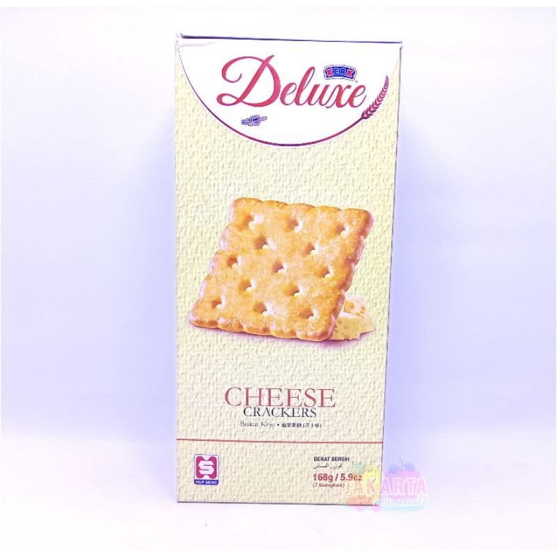 

(CRACKERS) DELUXE CHEESE 168G
