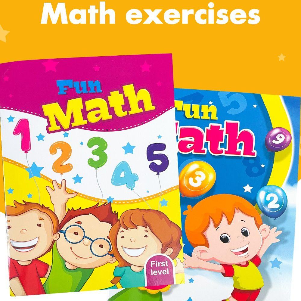 Lanfy Buku Kerja Latihan Angka Anak Kids Study Digital Arithmetic Introductory Textbook